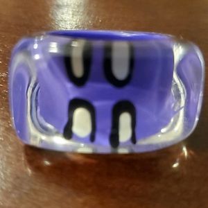 Vintage lucite ring